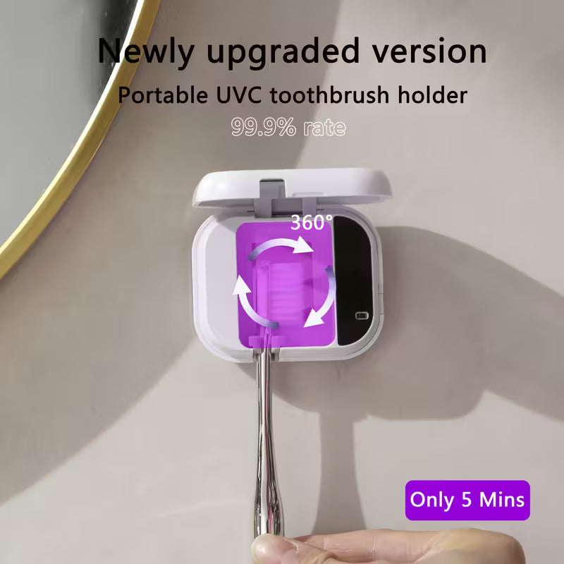 SmileGuard™ – UV Tandenborstel Sterilisator met Automatische Reiniging