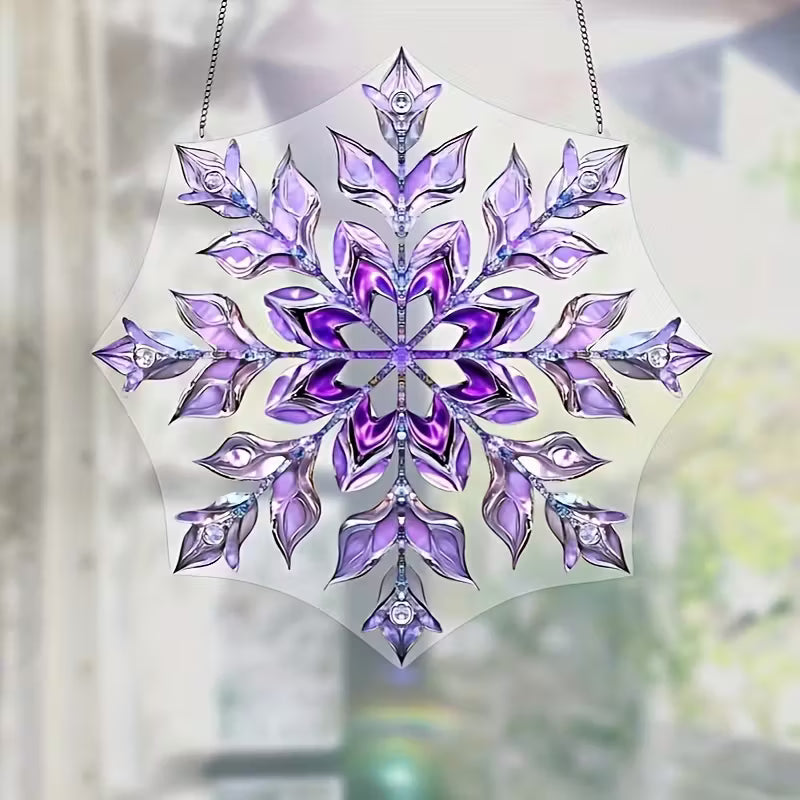 Wisteria Zonvanger – Bloemige Raamdecoratie (20 x20 cm)