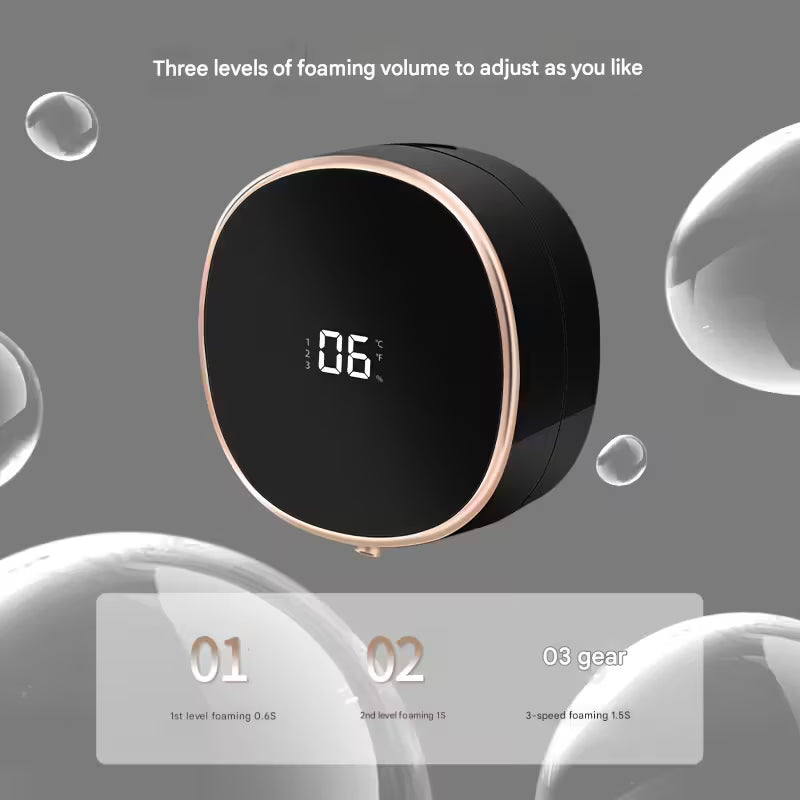 Automatische Schuimzeep Dispenser met Sensor – Oplaadbare Touchless Zeepdispenser (280 ml)