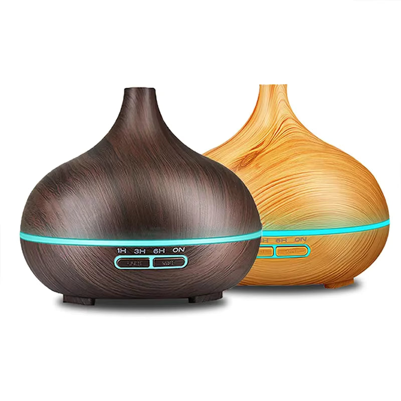 🌿 AeroGlow™ – 6-in-1 Aroma Diffuser, nachtlampje & Luchtbevochtiger (500ml)