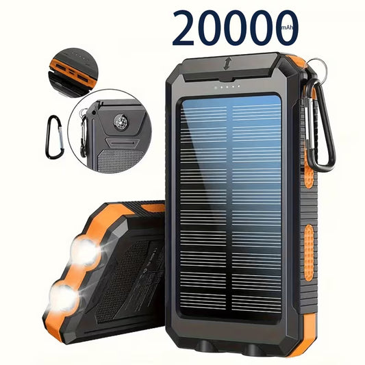20.000mAh Draagbare Solar Powerbank