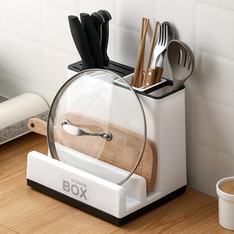 Ruimtebesparende Keuken Organizer voor Serviesgoed en Essentials