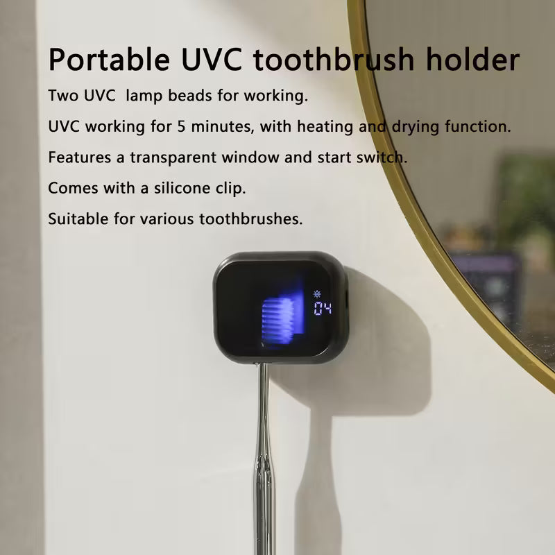 SmileGuard™ – UV Tandenborstel Sterilisator met Automatische Reiniging