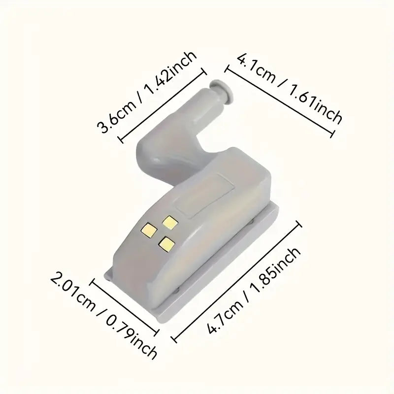 LED Kastscharnierlampjes Set van 12 - Automatische Verlichting
