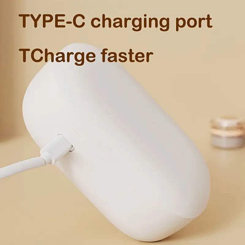 Automatische Contactlensreiniger – Draagbare Lensreiniger met USB-C & Display