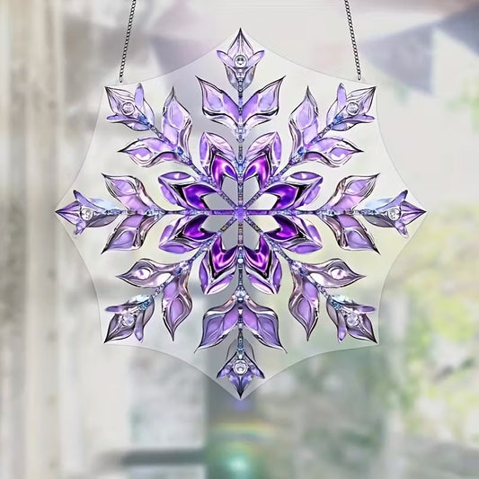 Wisteria Zonvanger – Bloemige Raamdecoratie (20 x20 cm)