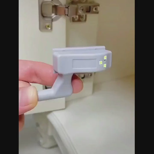 LED Kastscharnierlampjes Set van 12 - Automatische Verlichting