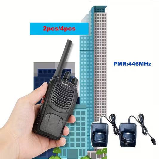 Baofeng PMR446 Walkie-Talkies – 2 of 4 stuks