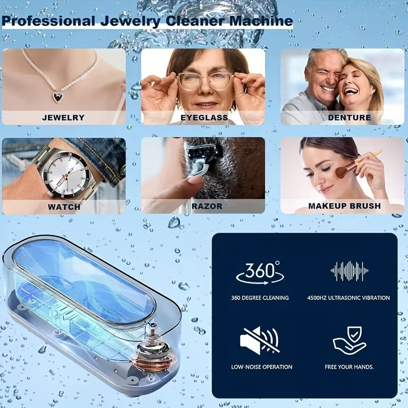 CleanWave 360° Multifunctioneel Mini Reinigingsmachine