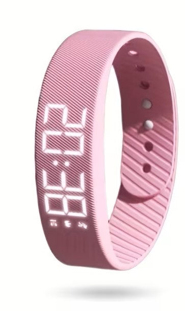 Trilalarm herinnering klok, persoonlijke alarmen of pil herinneringen per dag, trilwekker armband, tot 15 persoonlijke alarmen