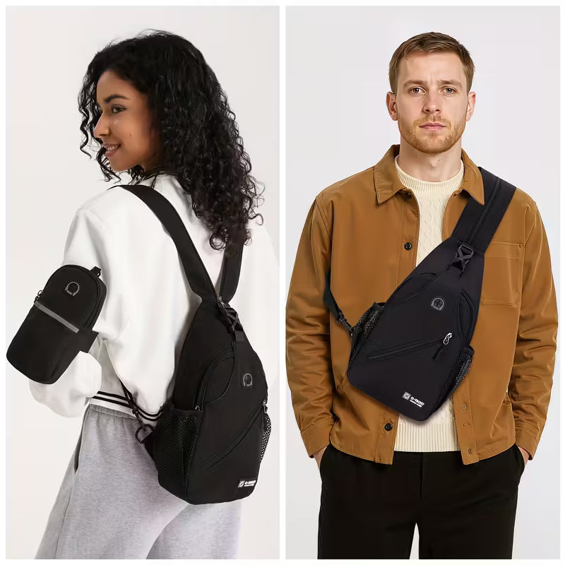 Stijlvolle damesrugzak & telefoon-armtas set