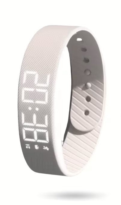 Trilalarm herinnering klok, persoonlijke alarmen of pil herinneringen per dag, trilwekker armband, tot 15 persoonlijke alarmen